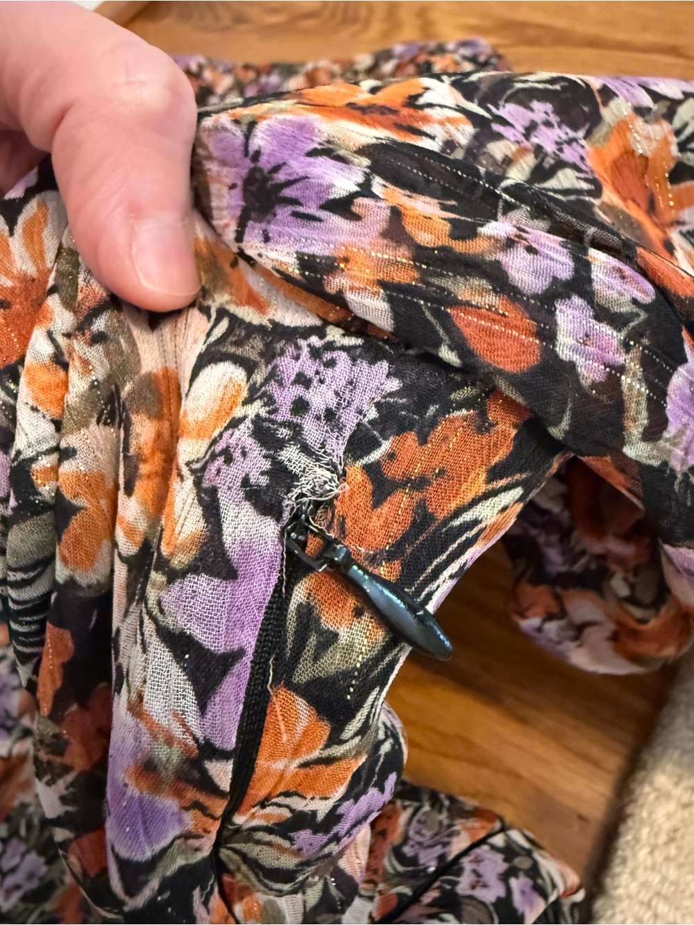 ASTR the label Sylvie Floral Maxi Dress Size Medium - Picture 13 of 14